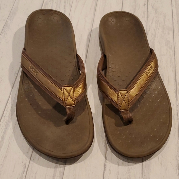Vionic | Tide Flip Flop | Bronze | Sz 10 - Picture 14 of 14